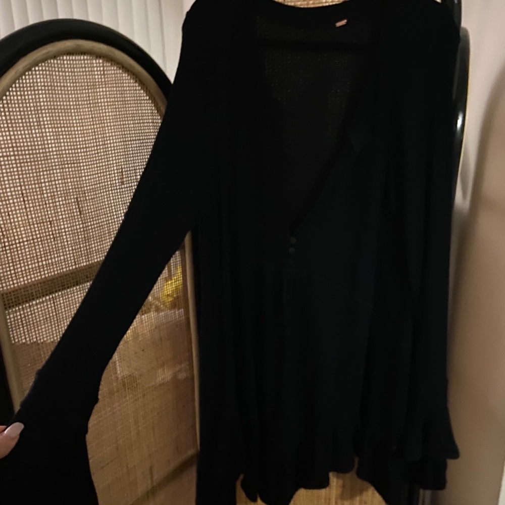Free people bell sleeve dress